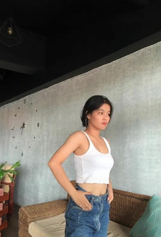 maypresado (@maydaplas) #decote  #cropped  #top branco  «Ano na nene 12nn palang wala...»