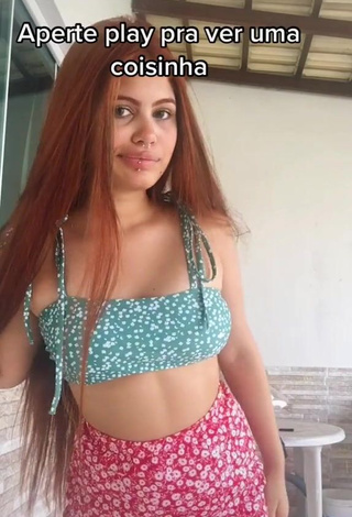 Brenda Campos (brendacamposv) #cropped  #top floral  #saia  #saia floral  #sexy  «Quem caiu #foryou #fyp...»